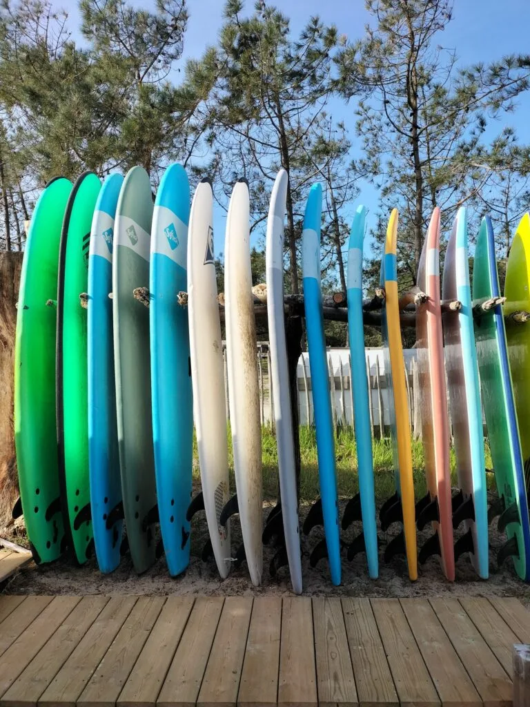 Planches de surf à louer