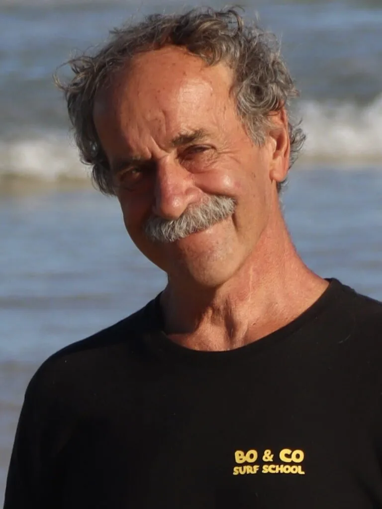 Potrait Bernard école de surf
